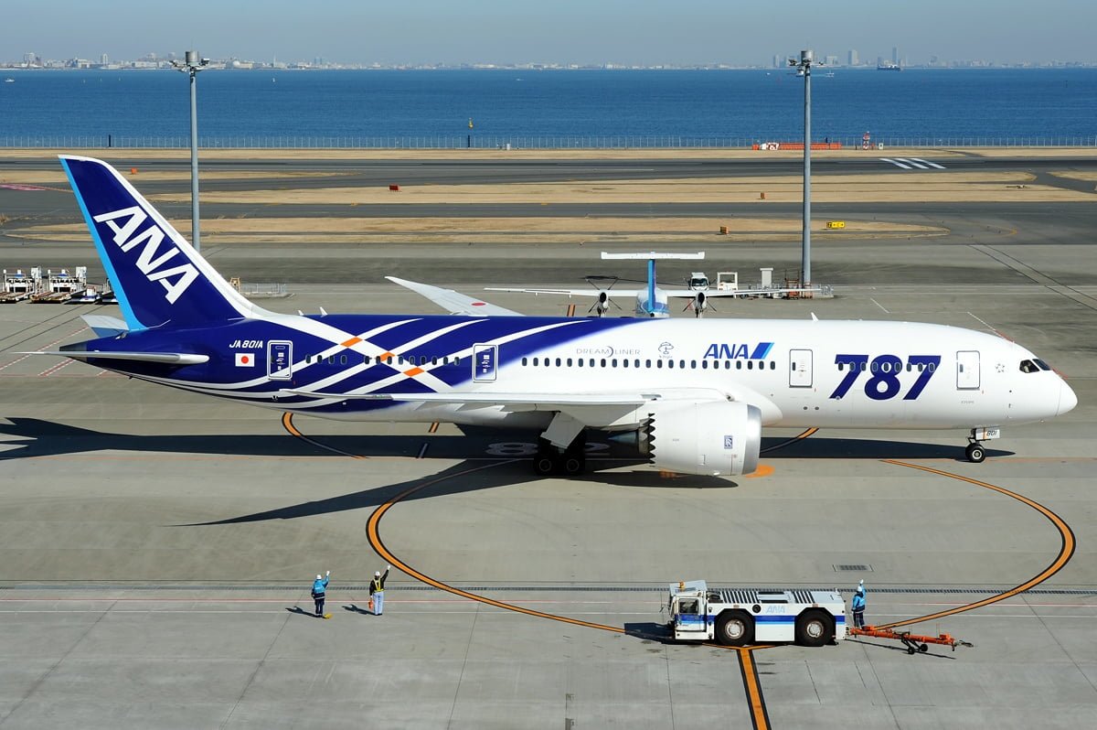 中國信託 ANA 聯名卡 海內外消費兌換哩程介紹 ANA Aviation Boeing 787 8 Dreamliner All Nippon Airways