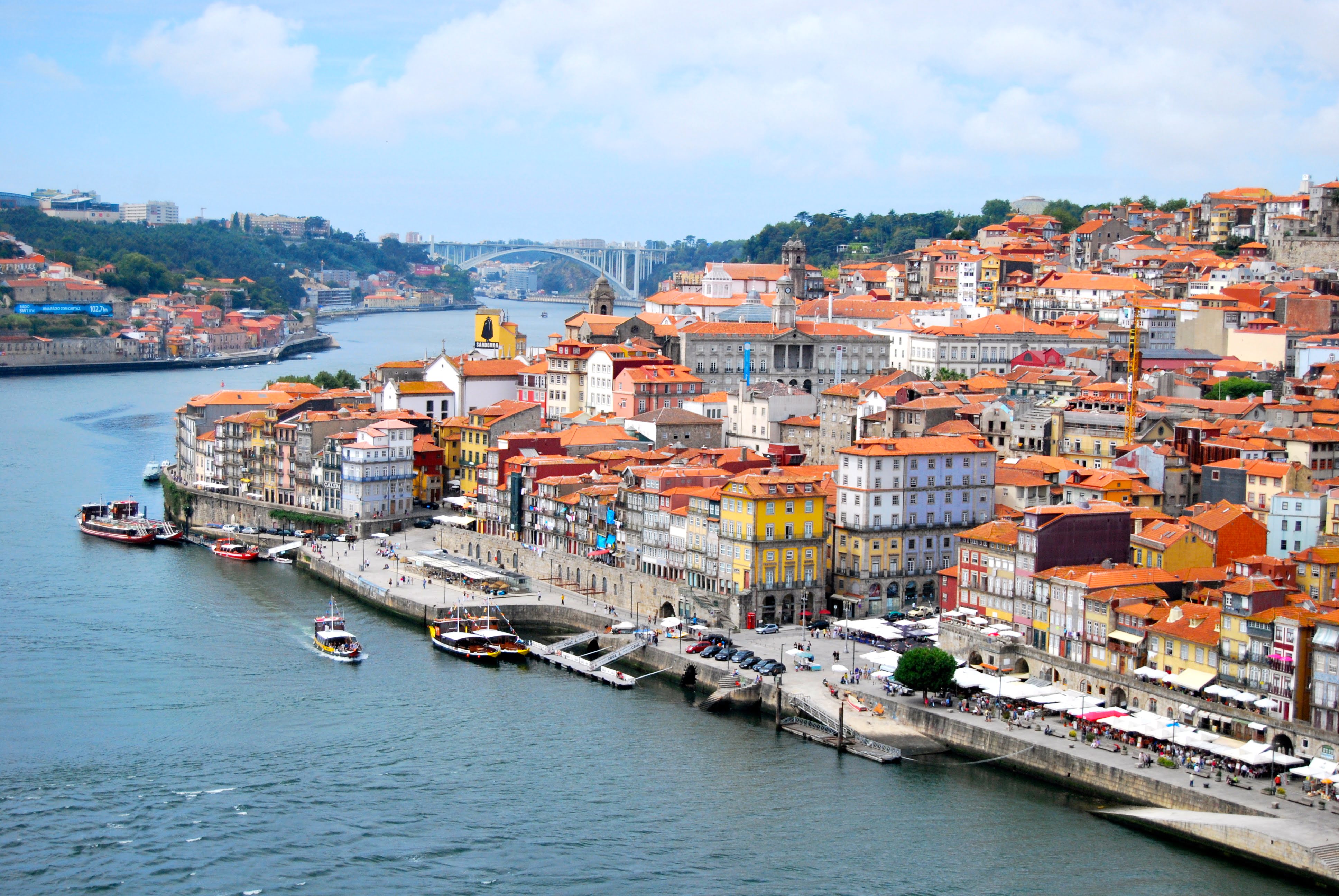 葡萄牙波爾圖的城市景觀。