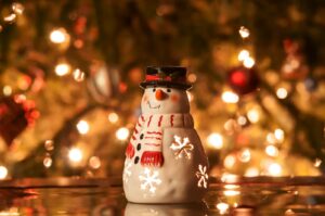 Christmas_candle_snowman_with_lights_lamp Christmas candle snowman with lights lamp